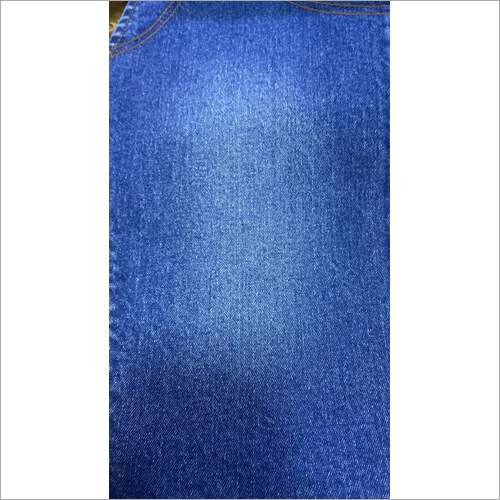 Light In Weight Blue Denim Dobby Stretch Fabric