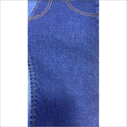 Light In Weight Blue Denim Dobby Stretch Fabric