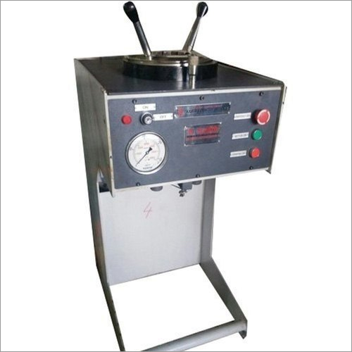 Vertical Hose Crimping Machine - Mild Steel, 1/4 Inch Crimping Capacity, Semi-automatic Operation | 120 Seconds Cycle Time, 2 Hp Motor, 01 Year Warranty
