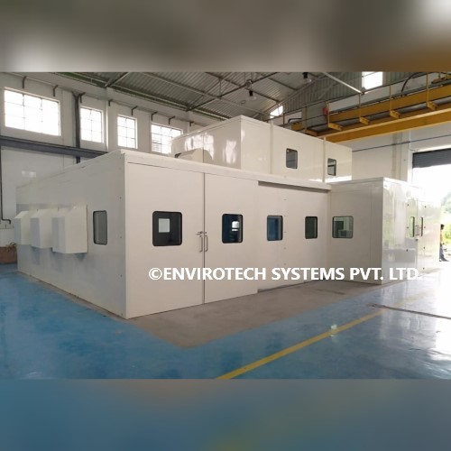 Acoustic Enclosure For Fin Press Density: 96 Kilogram Per Cubic Meter (Kg/m3) Kilogram Per Cubic Meter (Kg/m3)