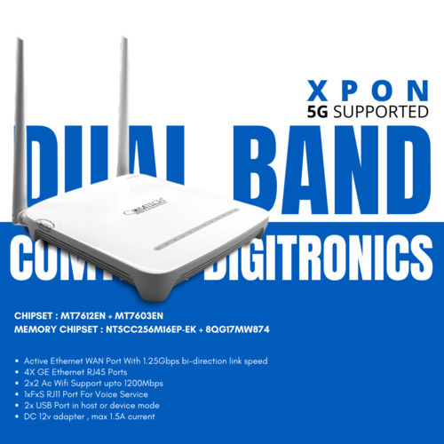 Xpon Dual Band Ont I Cpe4600 I 5g Supported