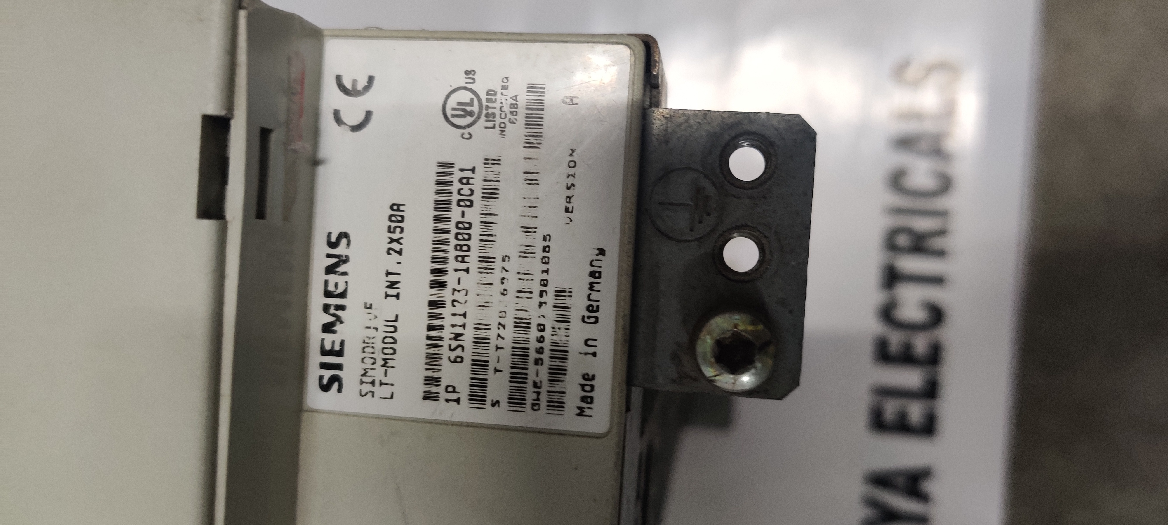 Siemens 6sn1123 1ab00 0ca1 Lt Module