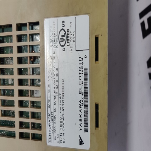 Yaskawa Sgdm04aday360 Servo Pack Drive