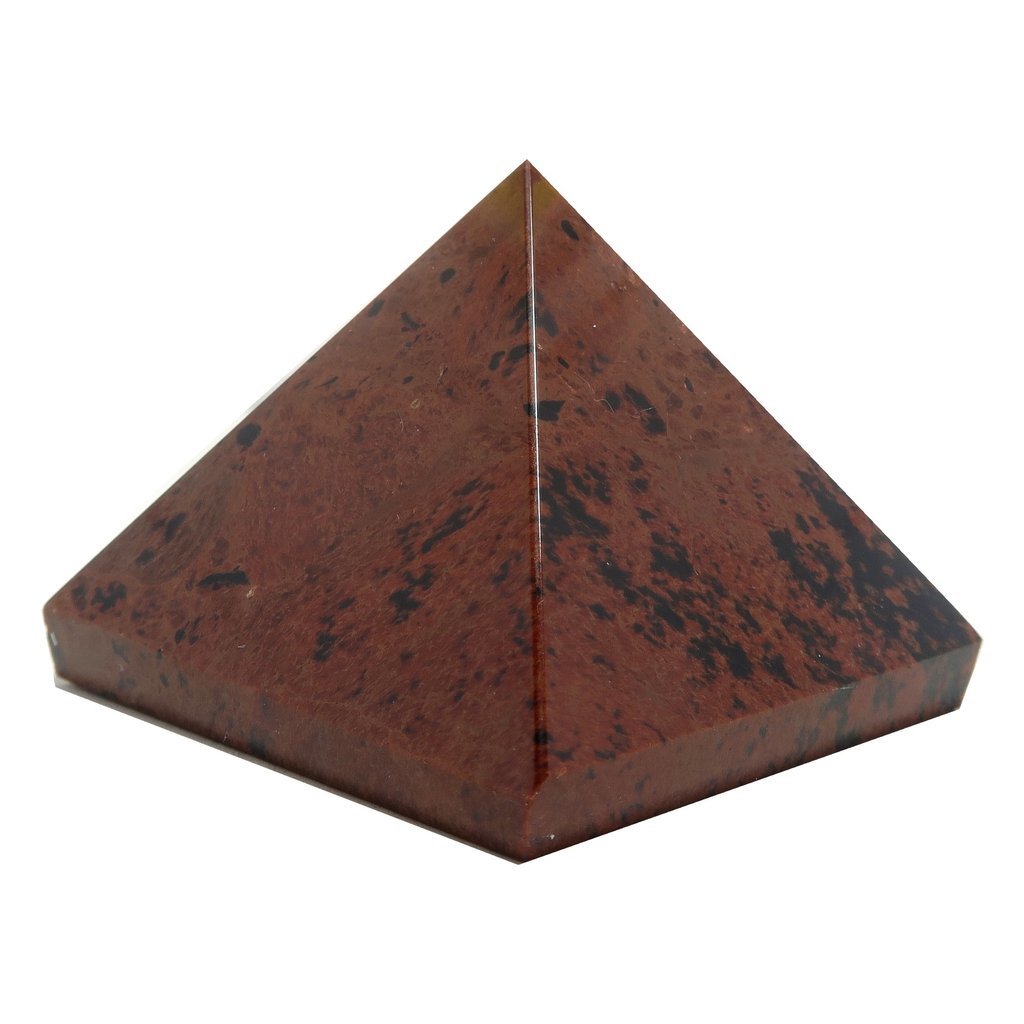 Mahogany Obsidian Pyramid