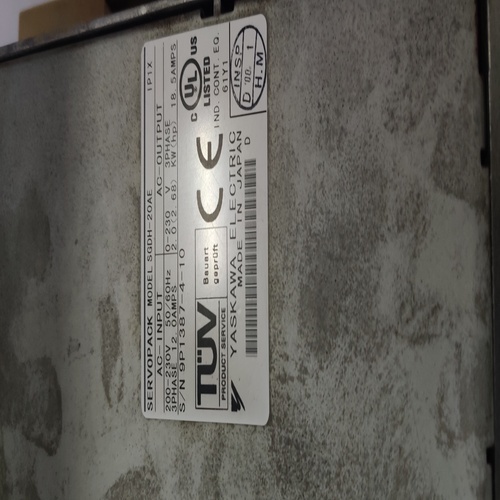 Yaskawa Sgdh20ae Servo Pack Drive
