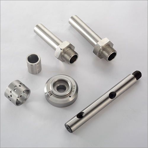 Gray Industrial Machined Parts