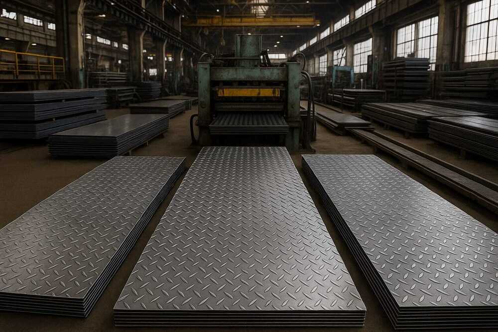 Ms Checkered Plate - Application: Construction