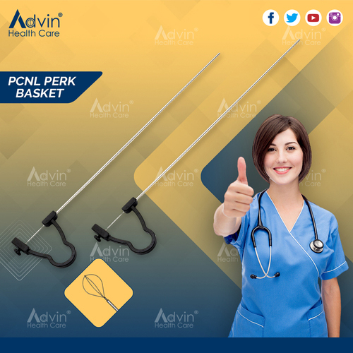 Manual Angled Pcnl Basket