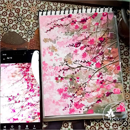 Classic Handmade A5 Painting