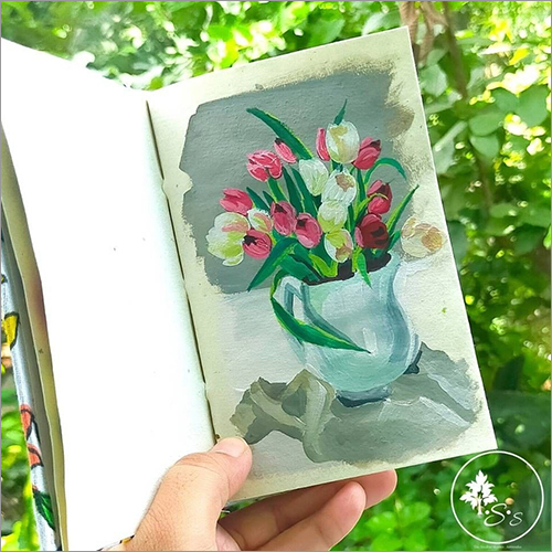 Handmade A6 Painting