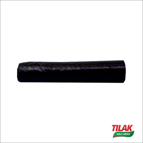 Flat Seal Garbage Plastic Bags - Synthetic Plastic, 24x32 Inches, Black | Lightweight, Resilient, Heavy Load Capacity
