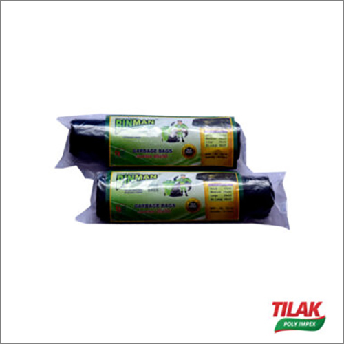On Roll Binman Garbage Bags - Plastic, 30 X 50 Inch, Black | Bio-degradable, Compostable, Heavy Load Resistant