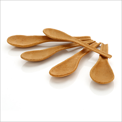 Edible Spoon - Sorghum, Rice & Wheat Flour Blend | Customized Size, Polished Finish, Durable & Non-degrading
