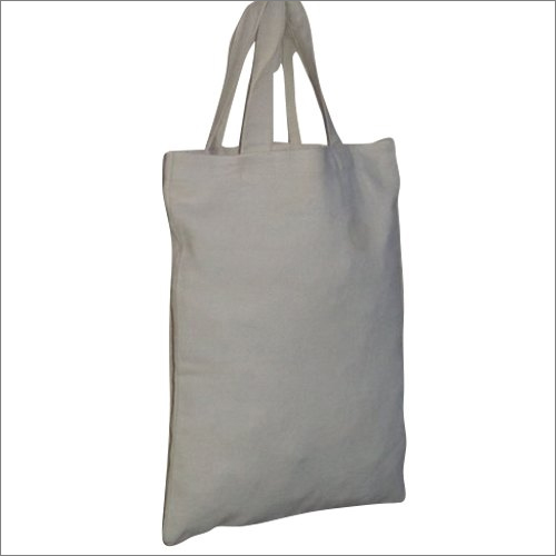 Plain Canvas Grocery Bag - Size: Different Available