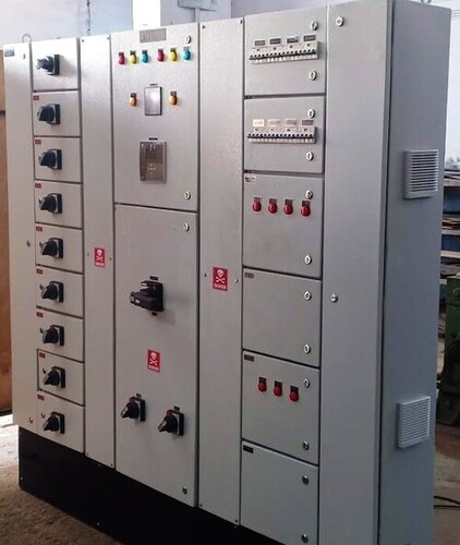 Pcc With Changeover Control Panel Base Material: Metal Base