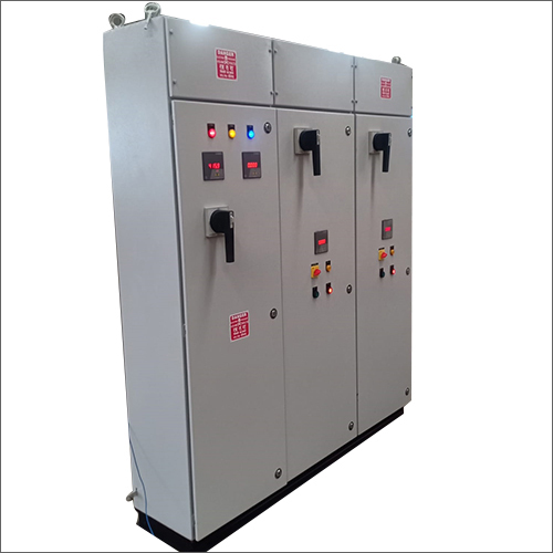 Star Delta Control Panel - Iron Material, Digital Display, IP65 Rated, 50.5 kW Power | Three Phase, 380 V Supply Voltage, 1 Year Warranty