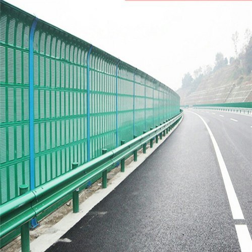 As Per Customer Requirement Metallic Transparent Noise Barrier