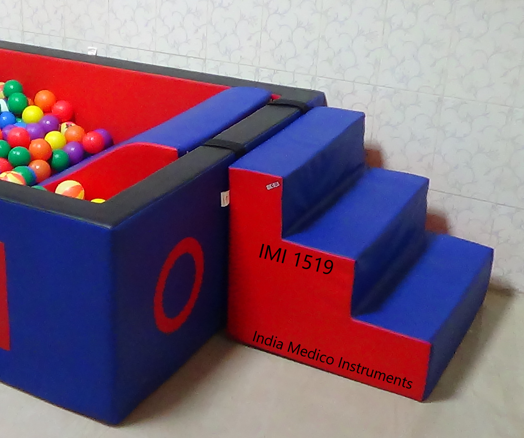 Steps And Slope Blocks Set Foam Padded (Imi 1519) Application: Exercise