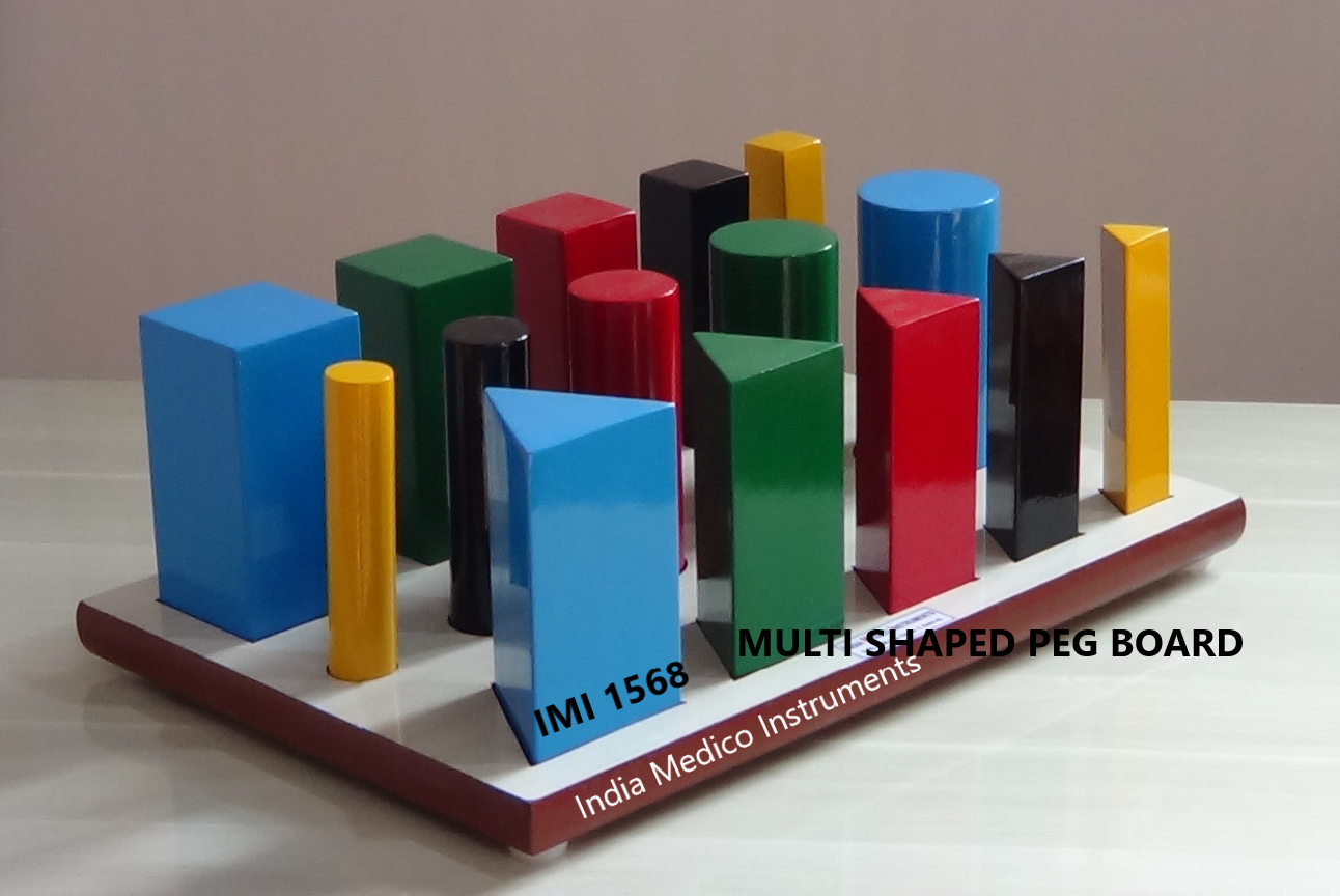 Imi 1568 Multi Shaped Peg Board Application: Exercise