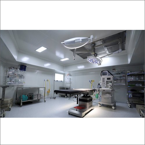 Modular Operation Theater - Ppgi/hpl/ss/glass Material, Prefab Built | Eco-friendly, Easily Assembled, High-performance Design