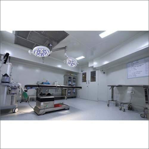 Modular Operation Theater - Ppgi/hpl/ss/glass Material, Prefab Built | Eco-friendly, Easily Assembled, High-performance Design