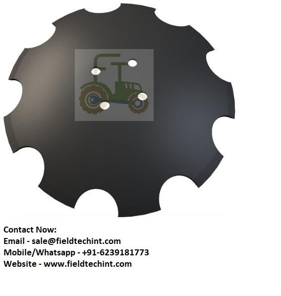 Powder Coted Harrow Disc Blade Multiple Hole