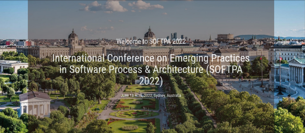 International Conference on Emerging Practices in Software Process and Architecture International Conference On Emerging Practices in Software Process and Architecture (SOFTPA)