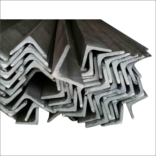 Industrial Mild Steel Angle - 75 x 75 mm | Hot Rolled, Hot Dip Galvanized, V Shape, 6 mm Thickness, Industrial Use