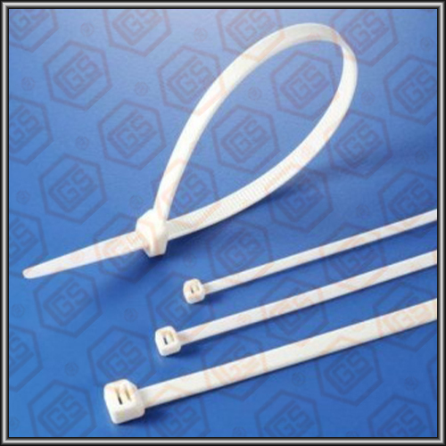 Nylon Cable Tie - PVC Jacket, Nylon Conductor , White Color for Versatile Applications
