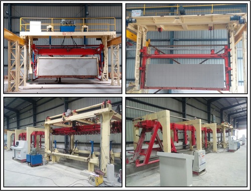 Autoclaved Lightweight Concrete (ALC) Block Plant - 50,000-300,000 m3 Annual Output, 400 kW Power , Automatic Grade with Fly Ash and Quick Lime