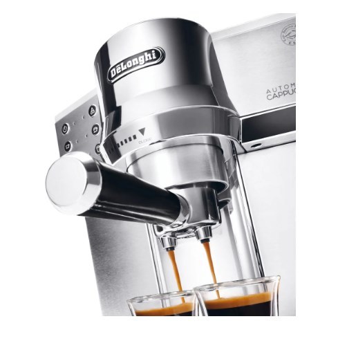 Silver Delonghi Automatic Cappuccino Coffee Machine Ec850