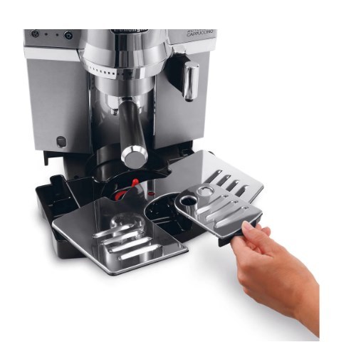 Silver Delonghi Automatic Cappuccino Coffee Machine Ec850