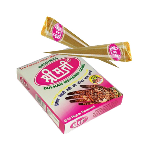 Shree Mati Dulhan Mehandi Cone - 100% Natural Henna Paste, 35 Grams | Long Lasting Color, Cool Storage Instructions
