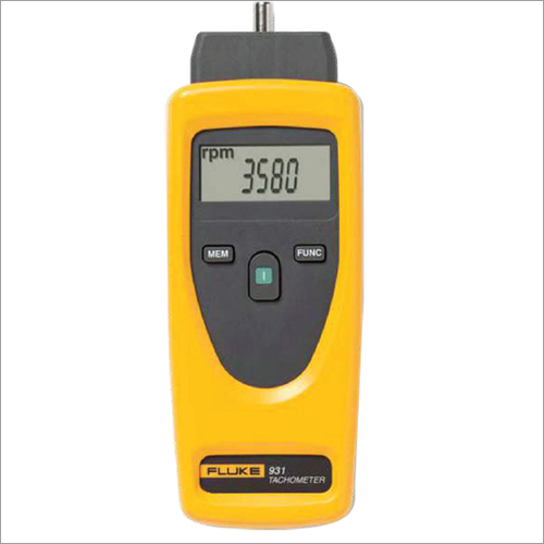 Non Contact Tachometer - ABS Plastic, 150 x 70 x 30 mm, 150g | LCD Display, 2.5 to 99,999 RPM Measurement Range, +/- 0.05% Accuracy, Battery Powered