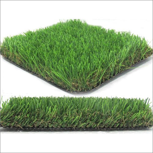 Washable 40 Mm Straight Natural Green Artificial Grass