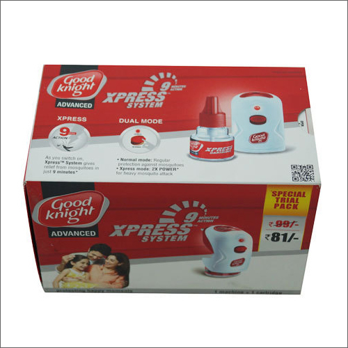 Mosquito Repellent Printed Packaging Box - Paper Material, Customized Size, Customized Color | Versatile Designs & Exquisite Finish For Safe Storage