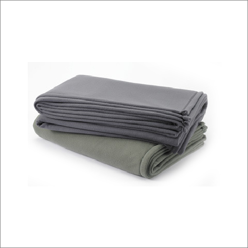 Gray Hospital Plain Blanket