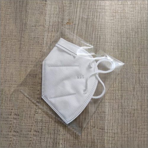 N95 Face Mask - 5 Layers Non Woven Melt Bone Filter, White Color | Ideal for Industrial, Household & Hospital Use