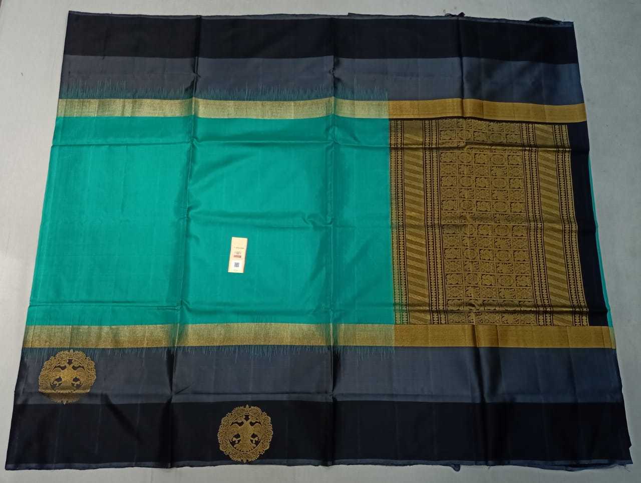 Green Kanjivaram Fancy Border Saree