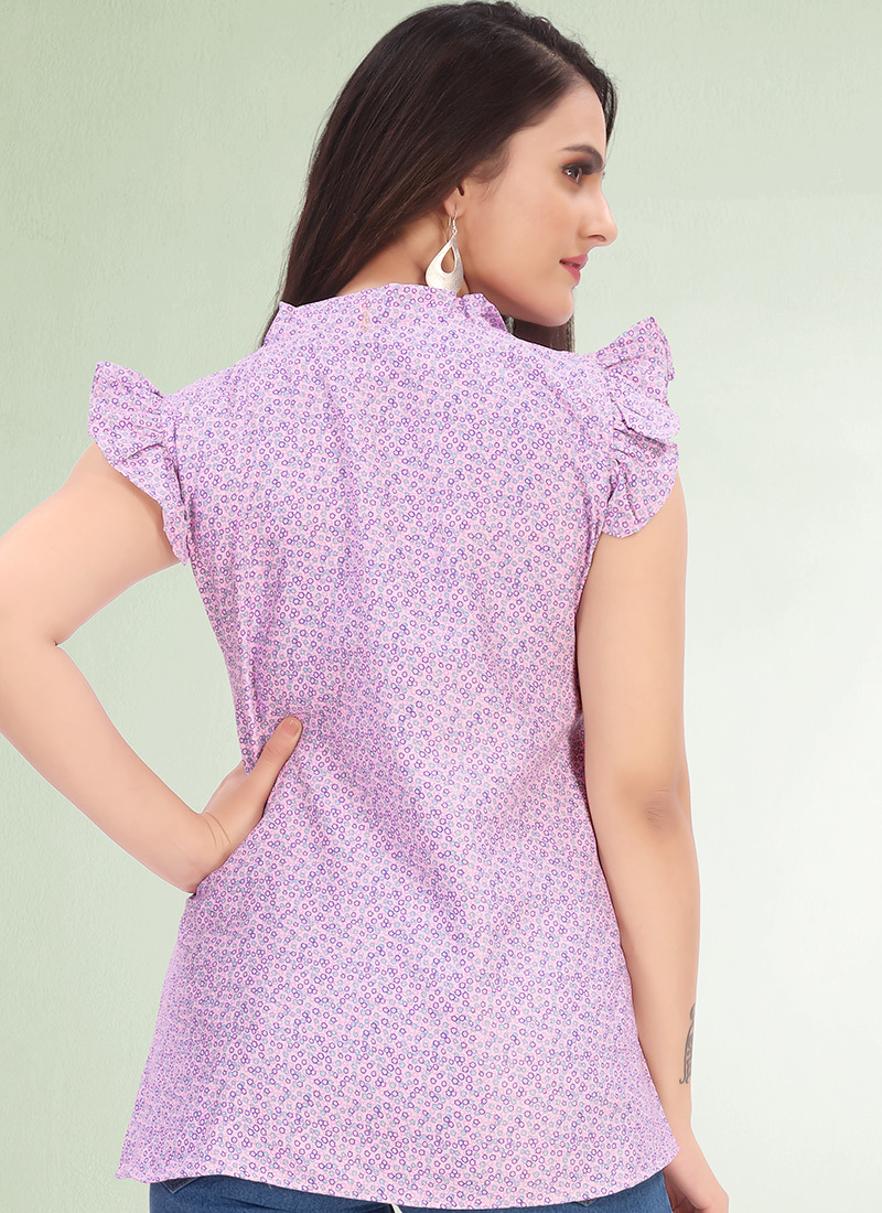 Ladies Plain Top - Cotton Blend