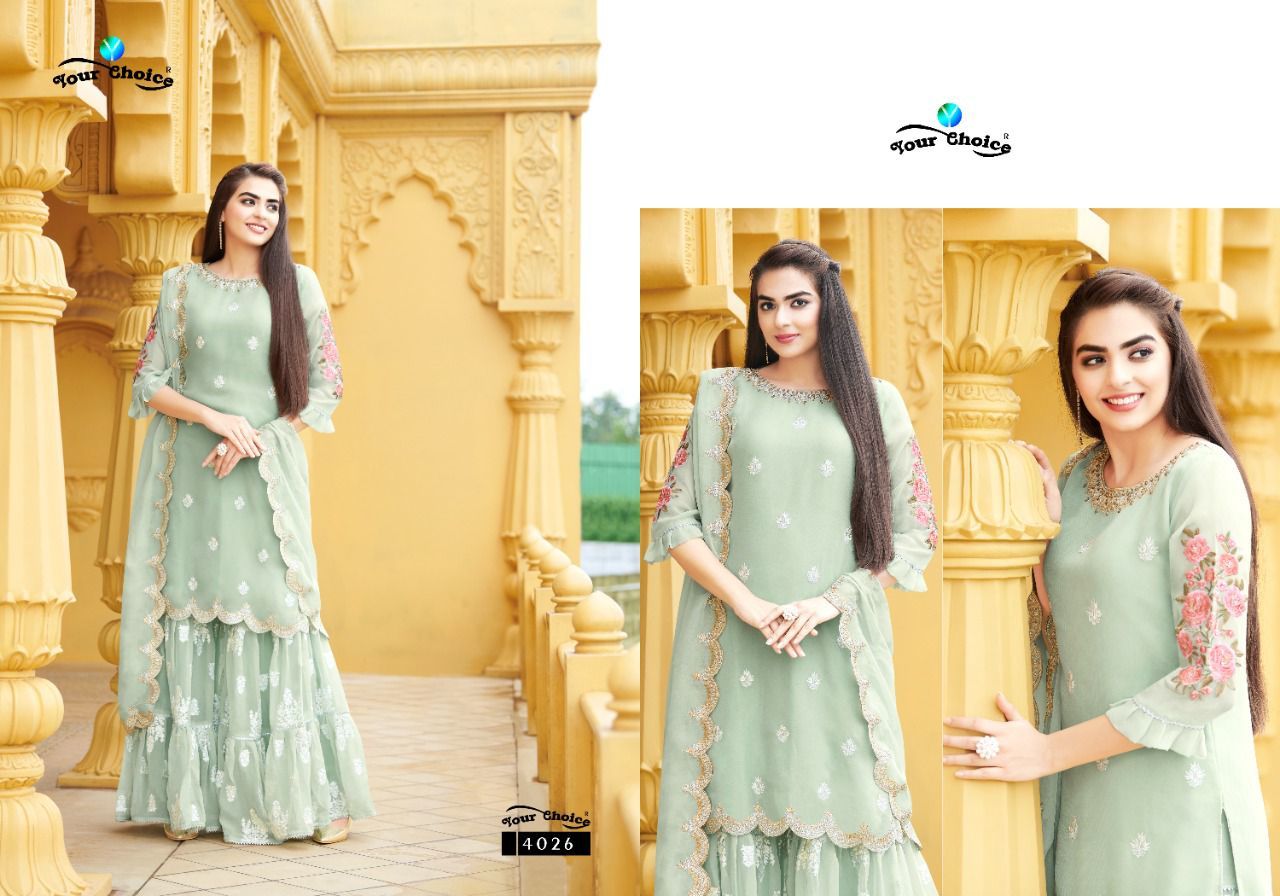 Maxico Georgette Eid Special Suits - Pure Georgette Fabric, Custom Size | Embroidered Design, Breathable, Washable