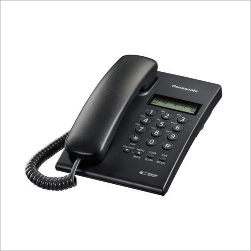 Black Panasonic Kx-7703 Land Line Phone