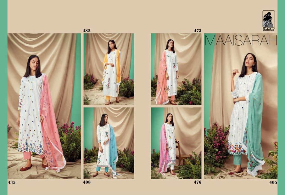 Dry Cleaning Maaisarah Cambric Cotton Suits Apparels Supplier
