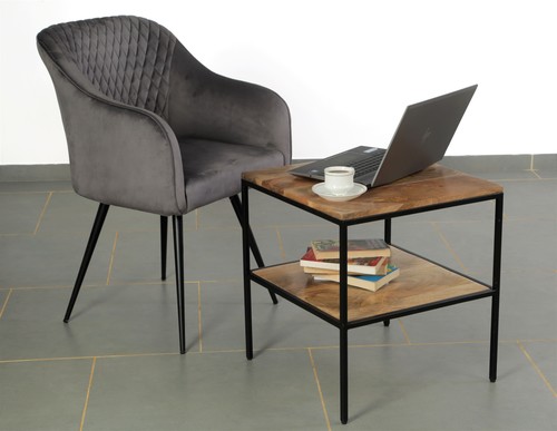 Handmade Noticeable 2 Storey Center Table