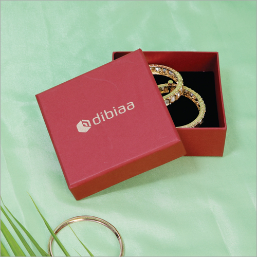 Bangle Printed Box - Plastic & Cardboard, Various Sizes & Colors - Stylish Jewelry Storage Solution