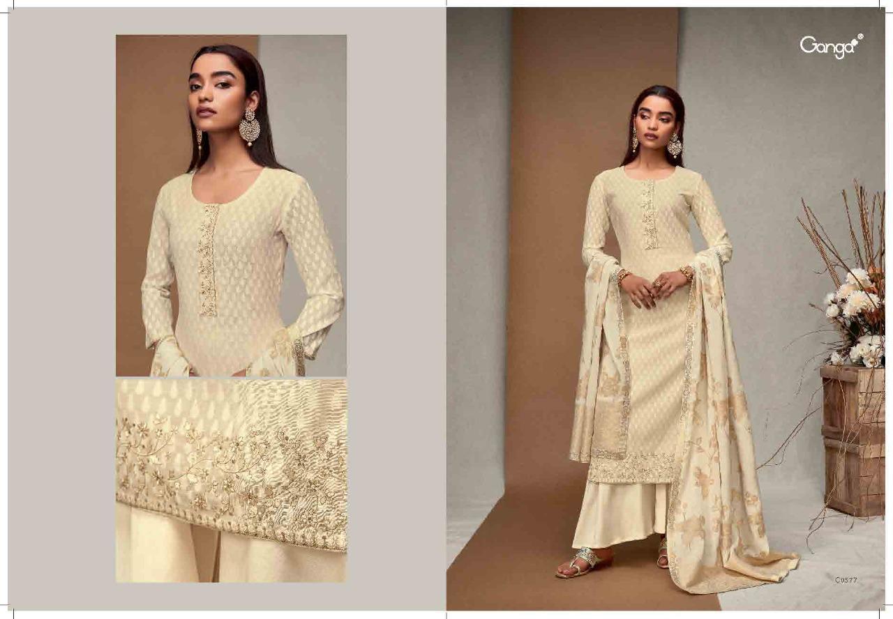 Itrana Jam Satin Salwar Suits Set - Cotton Satin Fabric, Grey And Red Color | Full Sleeves, Breathable, Washable, Printed Pattern