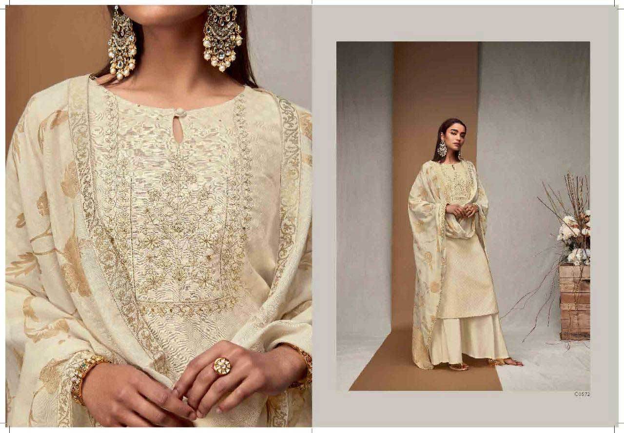 Itrana Jam Satin Salwar Suits Set - Cotton Satin Fabric, Grey And Red Color | Full Sleeves, Breathable, Washable, Printed Pattern