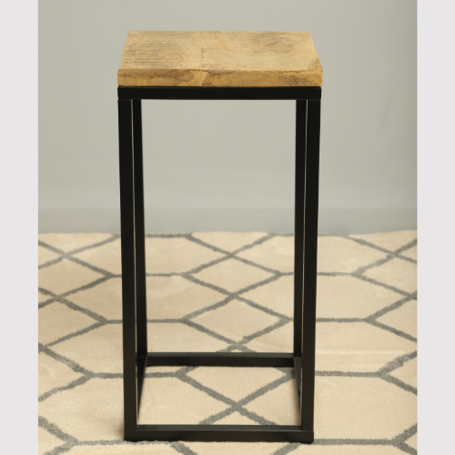 Handmade Cubic Side Table