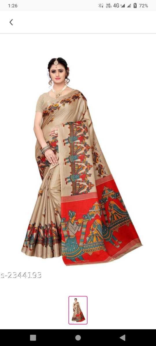 Washable Ladies Sareee
