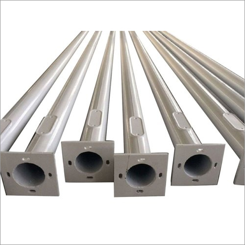Ms Cctv Camera Pole - Color: Silver